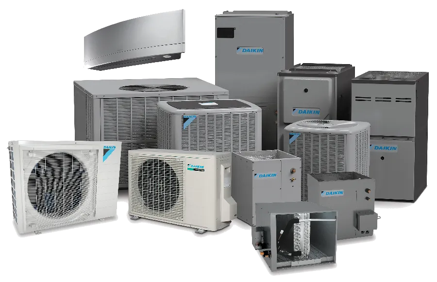 The Daikin FIT family of heating and cooling systems