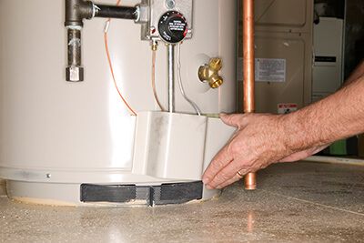 flushing hot water heater