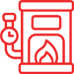 heating and furnace repair icon