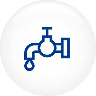 plumbing icon blue