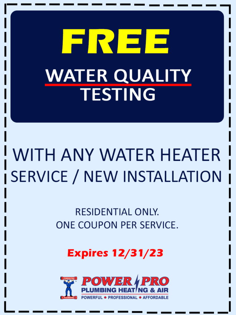 coupon free water quality testing